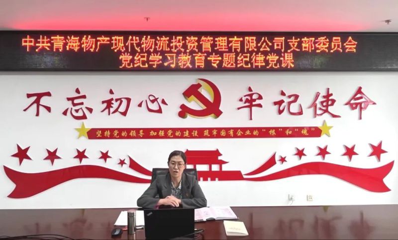 嚴(yán)明紀(jì)律作風(fēng) 永葆政治本色&mdash;&mdash;集團黨委書記、董事長劉玲同志講授專題紀(jì)律黨課