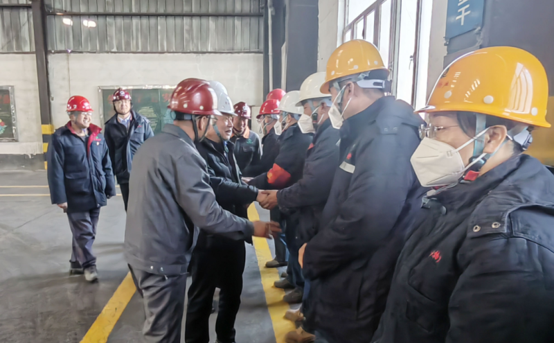 過年好！省國資委領(lǐng)導(dǎo)把新春祝福送到一線崗位