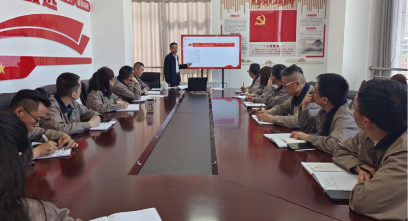 恪守&ldquo;六大紀(jì)律&rdquo; 筑牢思想根基&mdash;&mdash;集團黨委委員、紀(jì)委書記赴朝物開投公司黨支部講授專題黨課