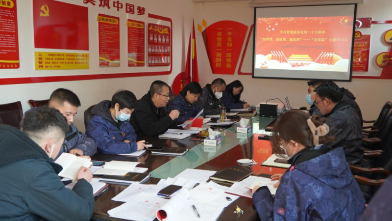 物產(chǎn)汽貿(mào)黨支部召開(kāi)&ldquo;知學(xué)理、悟原理、踐真理&rdquo; &mdash;&mdash;黨章篇&rdquo;專題學(xué)習(xí)會(huì)